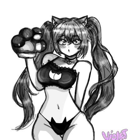 Cat girl Miku